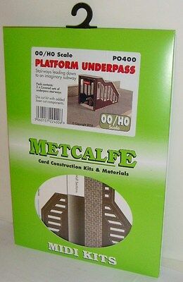 Metcalfe PO400 HO/OO Platform Underpass Metcalfe TRAINS - HO/OO SCALE