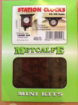 Metcalfe PO515 HO/OO Station Clocks Metcalfe TRAINS - HO/OO SCALE