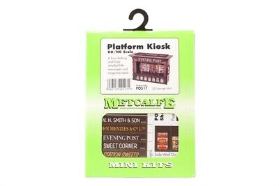 Metcalfe PO517 HO/OO Platform Kiosk Metcalfe TRAINS - HO/OO SCALE