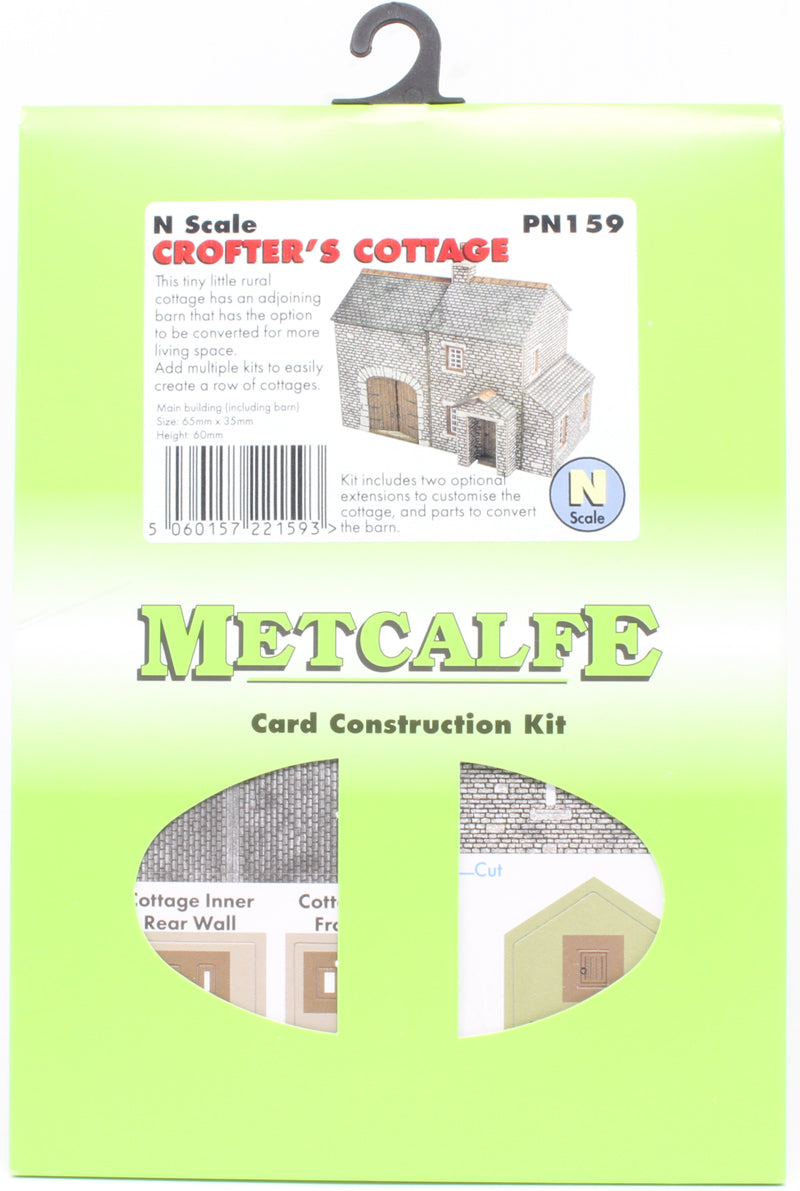 Metcalfe N Crofters Cottage Metcalfe TRAINS - N SCALE