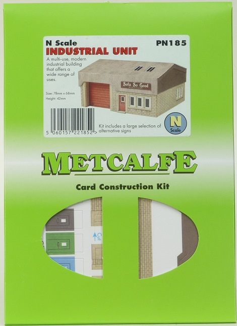 Metcalfe PN185 N Industrial Unit Metcalfe TRAINS - N SCALE