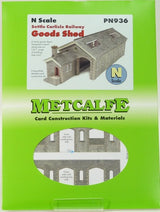 Metcalfe PN936 N Settle Carlisle Railway Goods Shed Metcalfe TRAINS - N SCALE
