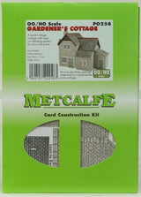 Metcalfe HO Gardeners Cottage Metcalfe TRAINS - HO/OO SCALE