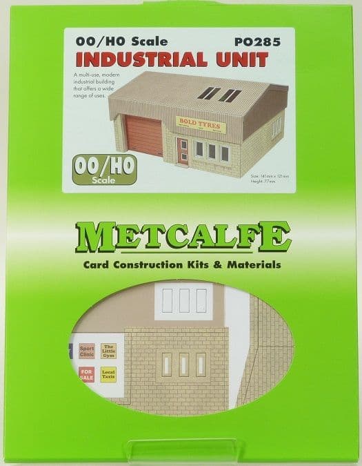 Metcalfe PO285 HO/OO Industrial Unit Metcalfe TRAINS - HO/OO SCALE