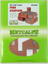 Metcalfe PO289 HO/OO Fire Station Metcalfe TRAINS - HO/OO SCALE