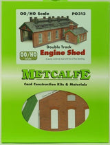 Metcalfe PO313 Double Track Engine Shed Metcalfe TRAINS - HO/OO SCALE