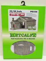 Metcalfe PO336 HO/OO Settle Carlisle Railway Goods Shed Metcalfe TRAINS - HO/OO SCALE