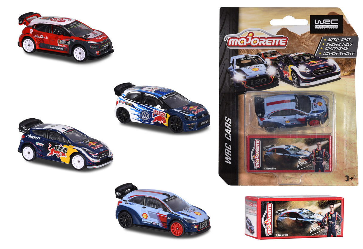 Majorette WRC Car W/box Assorted (1pc) - Hobbytech Toys