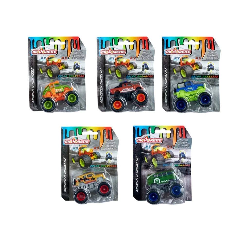 Mojorette Colour Changer Cars Assorted (1pc) - Hobbytech Toys