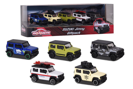 Majorette Suzuki Jimny 5pc Gift Pack - Hobbytech Toys