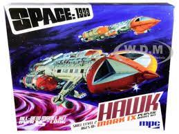 MPC 1/48 Space: 1999 Hawk MK IV - Plastic Model Kit - Hobbytech Toys