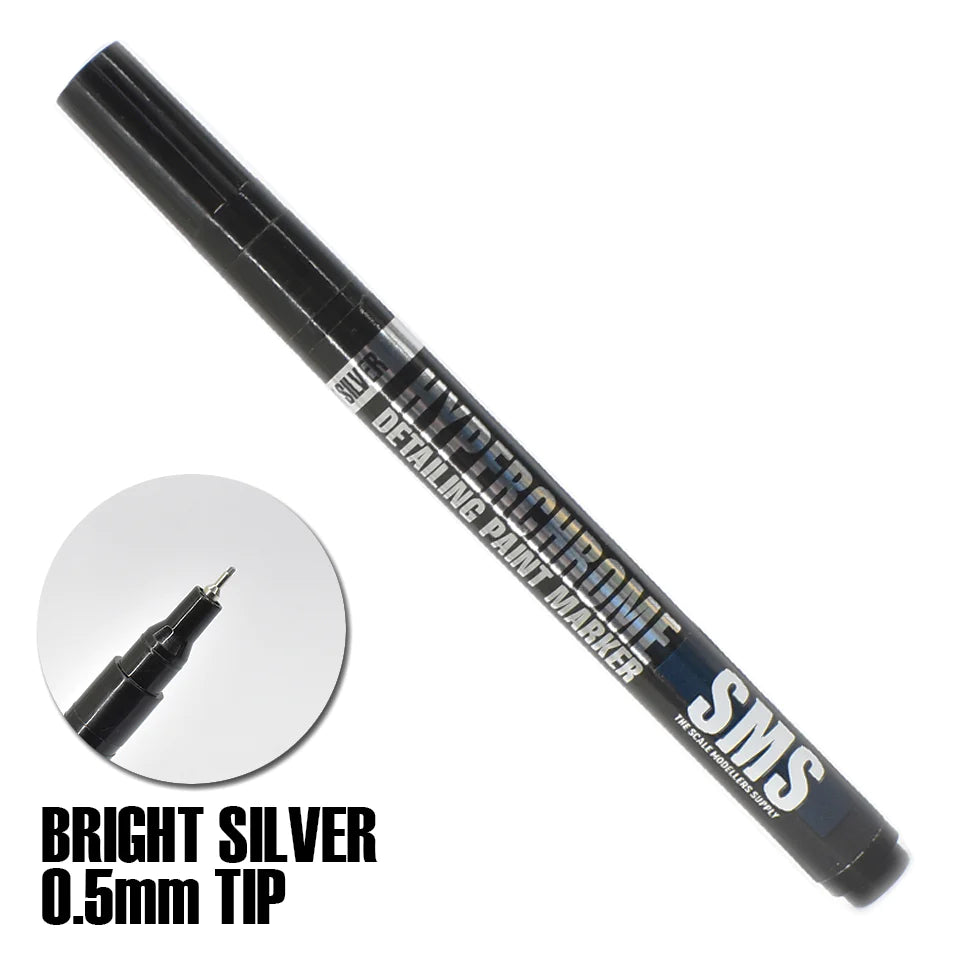 SMS HyperChrome Marker Bright Silver 0.5mm - Hobbytech Toys