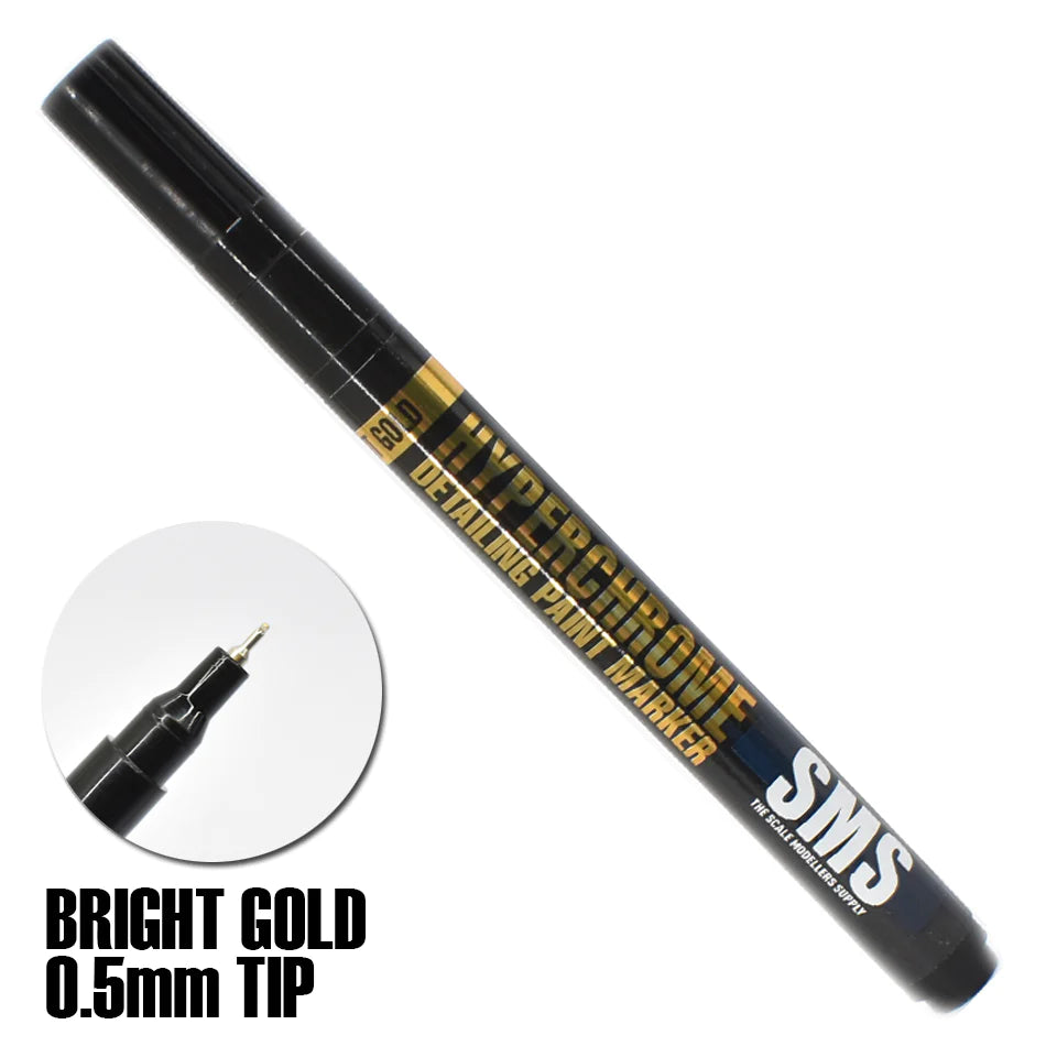 SMS HyperChrome Marker BRIGHT GOLD 0.5mm - Hobbytech Toys