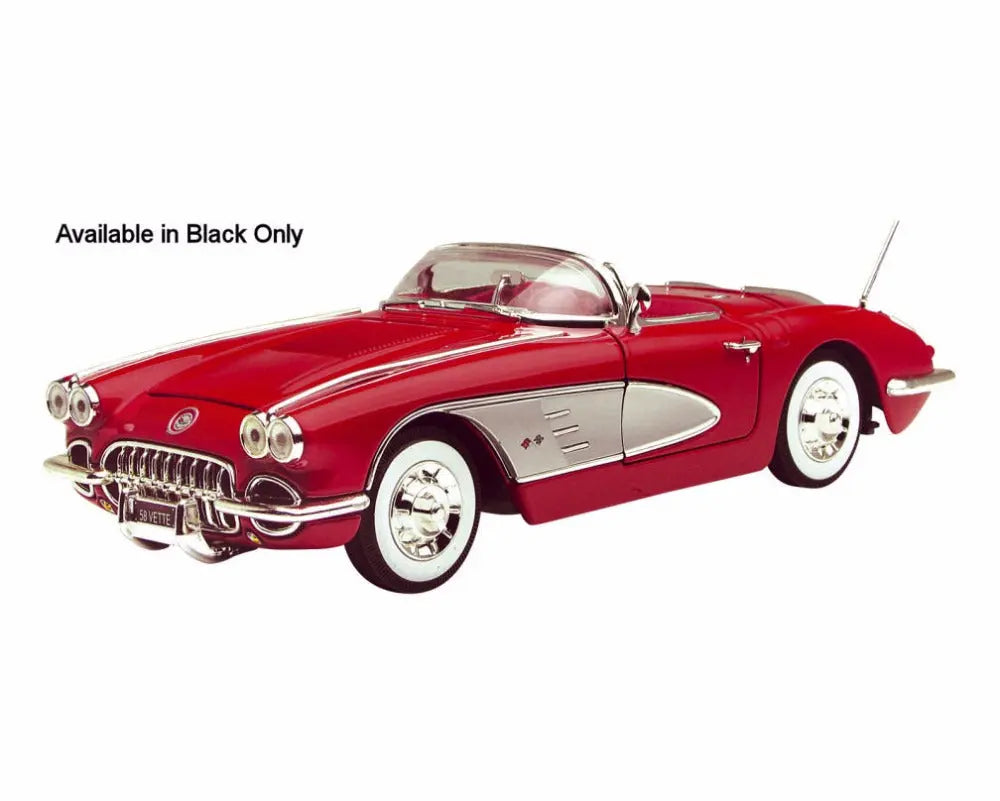 Motor Max 1/18 1958 Corvette Timeless Classics - Assorted Colours Motor Max DIE-CAST MODELS
