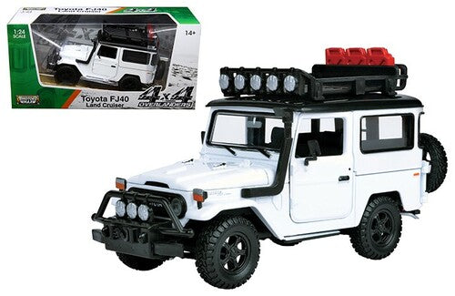 Motor Max 1/24 Toyota FJ40 Land Cruiser Off Road - Assorted Colours Motor Max DIE-CAST MODELS