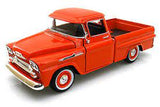 Motor Max 1/24 1958 Chevy Apache Fleetside Pickup - Assorted Colours Motor Max DIE-CAST MODELS