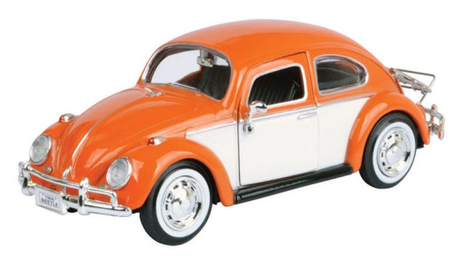 Motor Max 1/12 Volkswagen Beetle with Luggage Rack on Boot - Assorted Colours Motor Max DIE-CAST MODELS