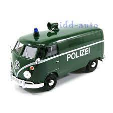 Motor Max 1/24 Volkswagen Type 2 Polizei T1 Delivery Van - Assorted Colours Motor Max DIE-CAST MODELS