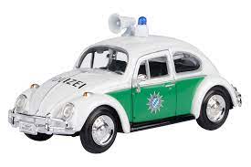 Motor Max 1/24 1966 VW Classic Beetle German Police - Assorted Colours - Hobbytech Toys