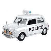 Motor Max 1/18 Morris Mini Cooper Police Car - Hobbytech Toys