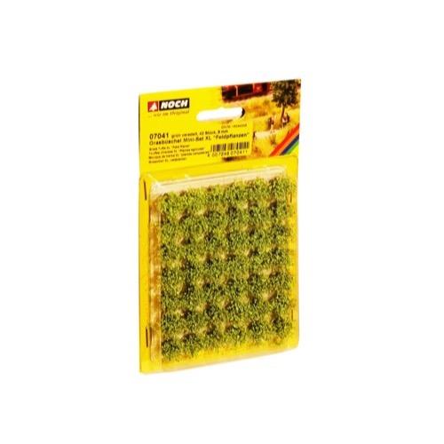 Noch 07041 Grass Tufts XL 12mm Field Plants Green (42pcs) - Hobbytech Toys