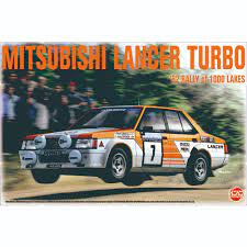 NuNu 1/24 Mitsubishi Lancer turbo 1000 lakes 1982 - Hobbytech Toys