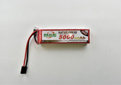 Powerful 5000mAh 4S 14.8V 50C Lipo battery for Traxxas Maxx RC model.
