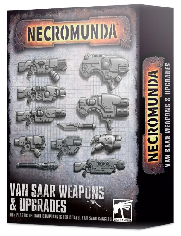 Games Workshop 300-78 Necromunda Van Saar Weapons and Upgrades - Hobbytech Toys