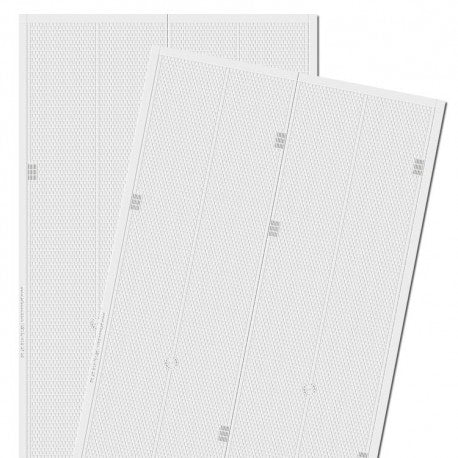 Proses P3D-EB-07 OO Embossed PVC Sheets (Straight) Proses TRAINS - HO/OO SCALE