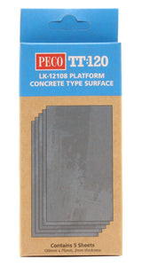 Peco LK12104 TT Scale Platform Edge Stone Kit - Hobbytech Toys