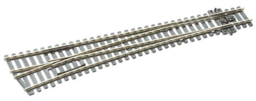Peco SL-E89 HO/OO Large Radius L/H Point Electrofrog Peco TRAINS - HO/OO SCALE