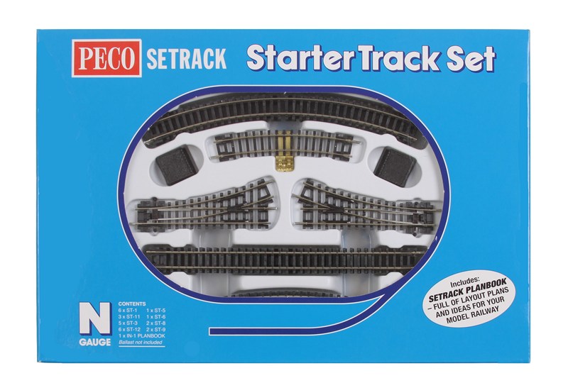 Peco ST-300 N Starter Track Set Peco TRAINS - N SCALE