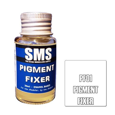 SMS PF01 Pigment Fixer 30ml Scale Modellers Supply PAINT, BRUSHES & SUPPLIES