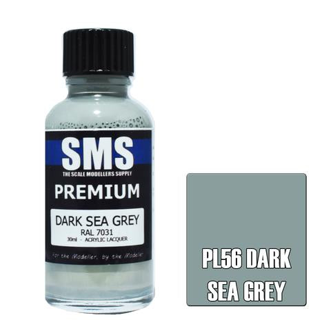 SMS PL56 Premium Acrylic Lacquer Deep Sea Grey 30ml Scale Modellers Supply PAINT, BRUSHES & SUPPLIES