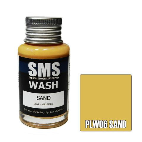 SMS PLW06 Weathering Wash Sand 30ml Scale Modellers Supply PAINT, BRUSHES & SUPPLIES