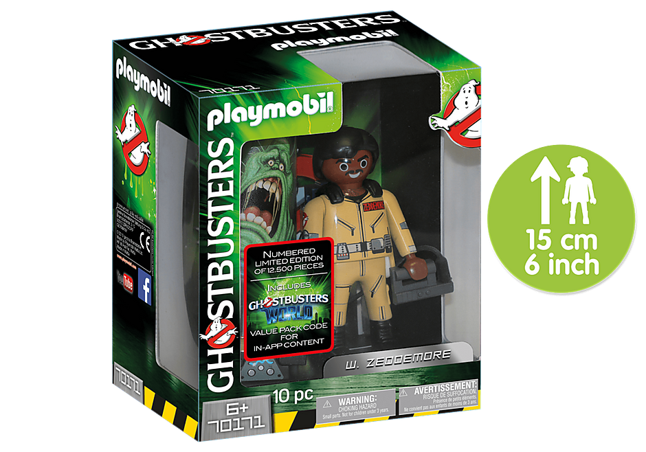Playmobil 70171 Ghostbusters Collection W Zeddemore** Playmobil TOY SECTION