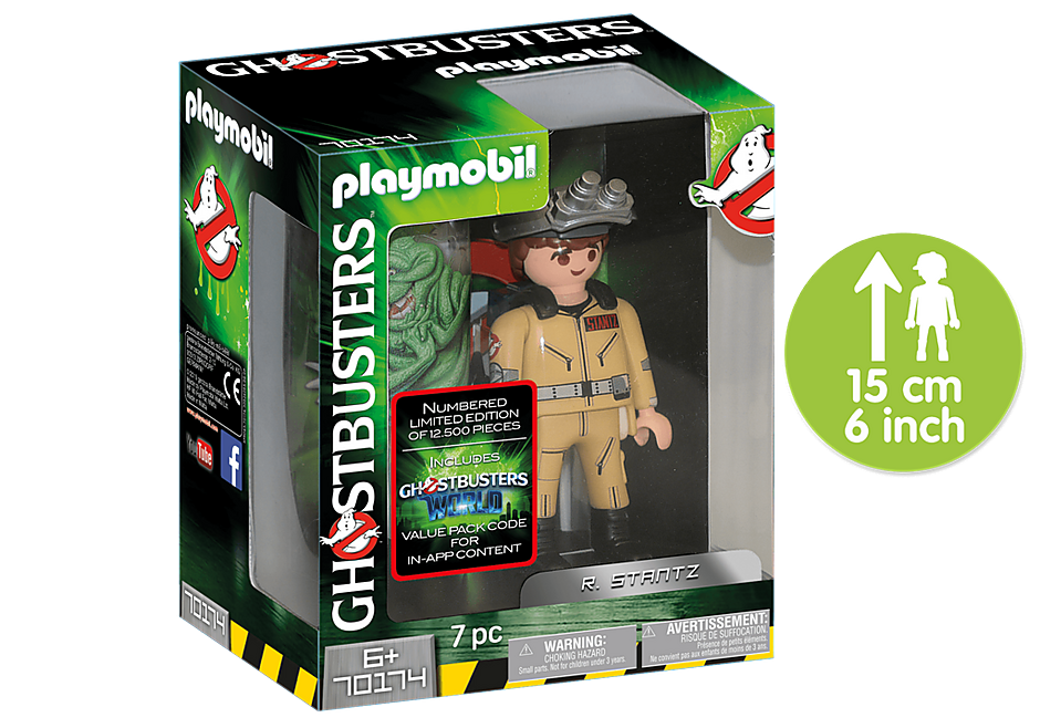 Playmobil 70174 Ghostbusters Collectionr Stantz** Playmobil TOY SECTION
