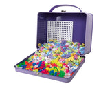 Plus-Plus - Suitcase Pastel Metal - 600 pcs Neon and Pastel - Hobbytech Toys