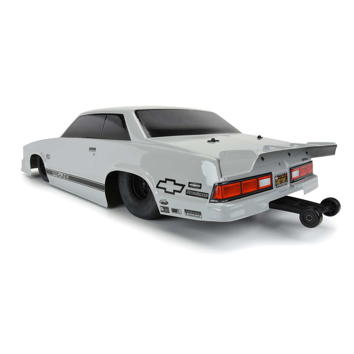 Proline 3549-14 1978 Chevrolet Malibu Tough-Color Stone Grey Drag Body - Hobbytech Toys