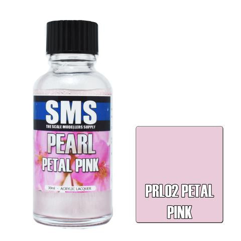 SMS PRL02 Premium Acrylic Lacquer Pearl Pink 30ml Scale Modellers Supply PAINT, BRUSHES & SUPPLIES