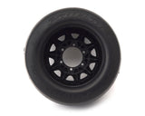 Proline Prime 2.8 Tyres Mounted on Raid Black 6x30 Wheels, F/R, PR10116-10 - Hobbytech Toys