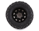 Proline Hyrax 2.8in Tyres Tyres Mounted on Black 6x30 Wheels, Stampede, F/R, PR10190-10 - Hobbytech Toys