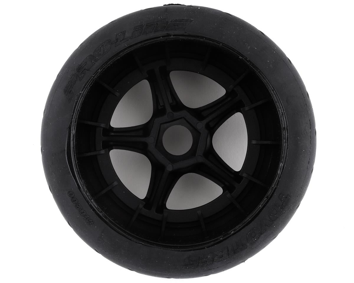 Proline 1/7 Toyo Proxes R888R 53/107 2.9in Belted Tyres Mounted on 17mm Hex, PR10200-10 - Hobbytech Toys