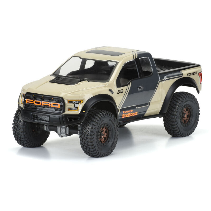 Proline 2017 Ford F-150 Raptor Clear Body suit 12.3in WB Crawlers, PR3516-00 - Hobbytech Toys