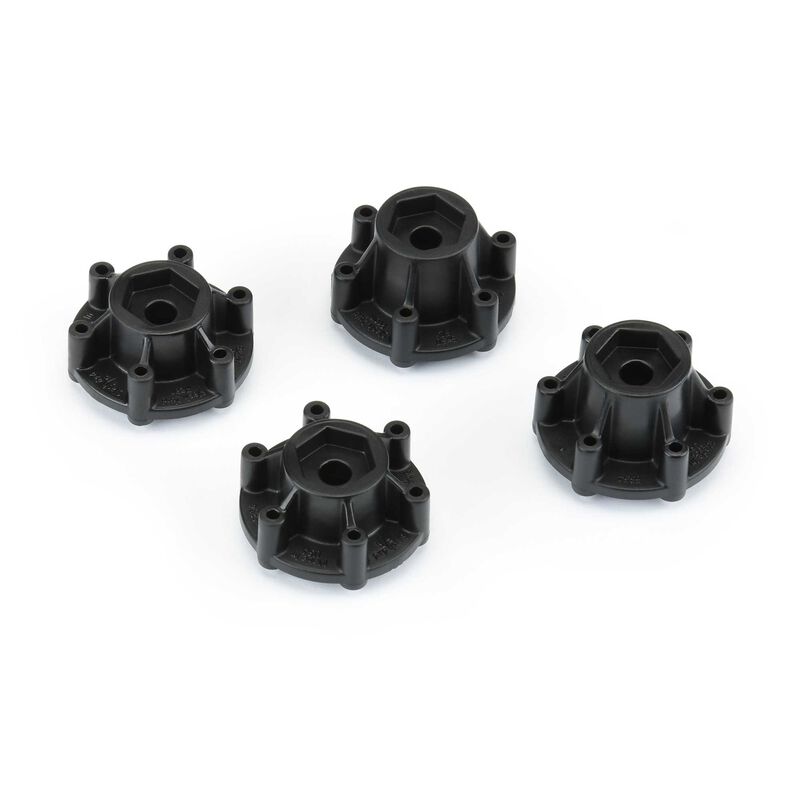 Proline 6x30 to 12mm Short Course Hex Adapters for 6x30 SCT Wheels - Hobbytech Toys