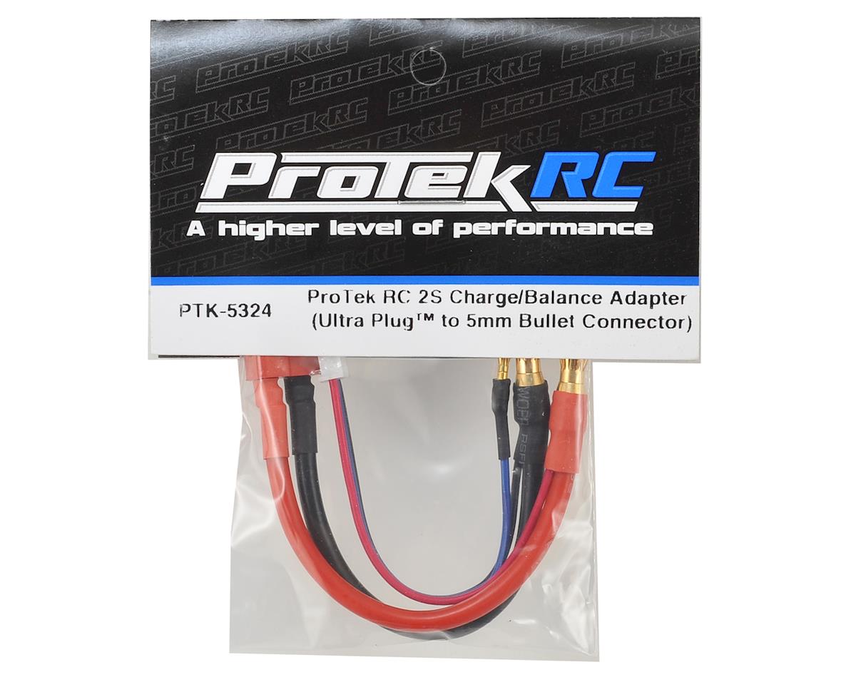 ProTek RC 2S Charge/Balance Adapter (T-Style Ultra Plug to 5mm Bullet Connector) ProTek RC ELECTRIC ACCESSORIES