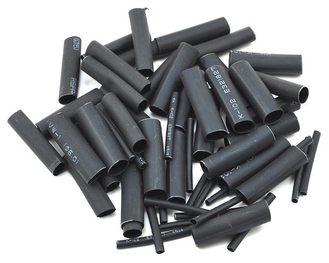 ProTek RC 1.5, 5, 6 & 8mm Shrink Tubing Assortment Pack (Black) (20) (1inch Length) ProTek RC RC CARS - PARTS