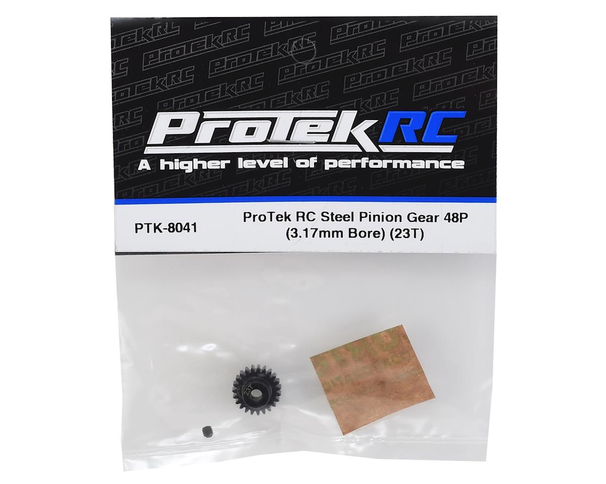 ProTek RC Lightweight Steel 48P Pinion Gear (3.17mm Bore) (23T) ProTek RC RC CARS - PARTS