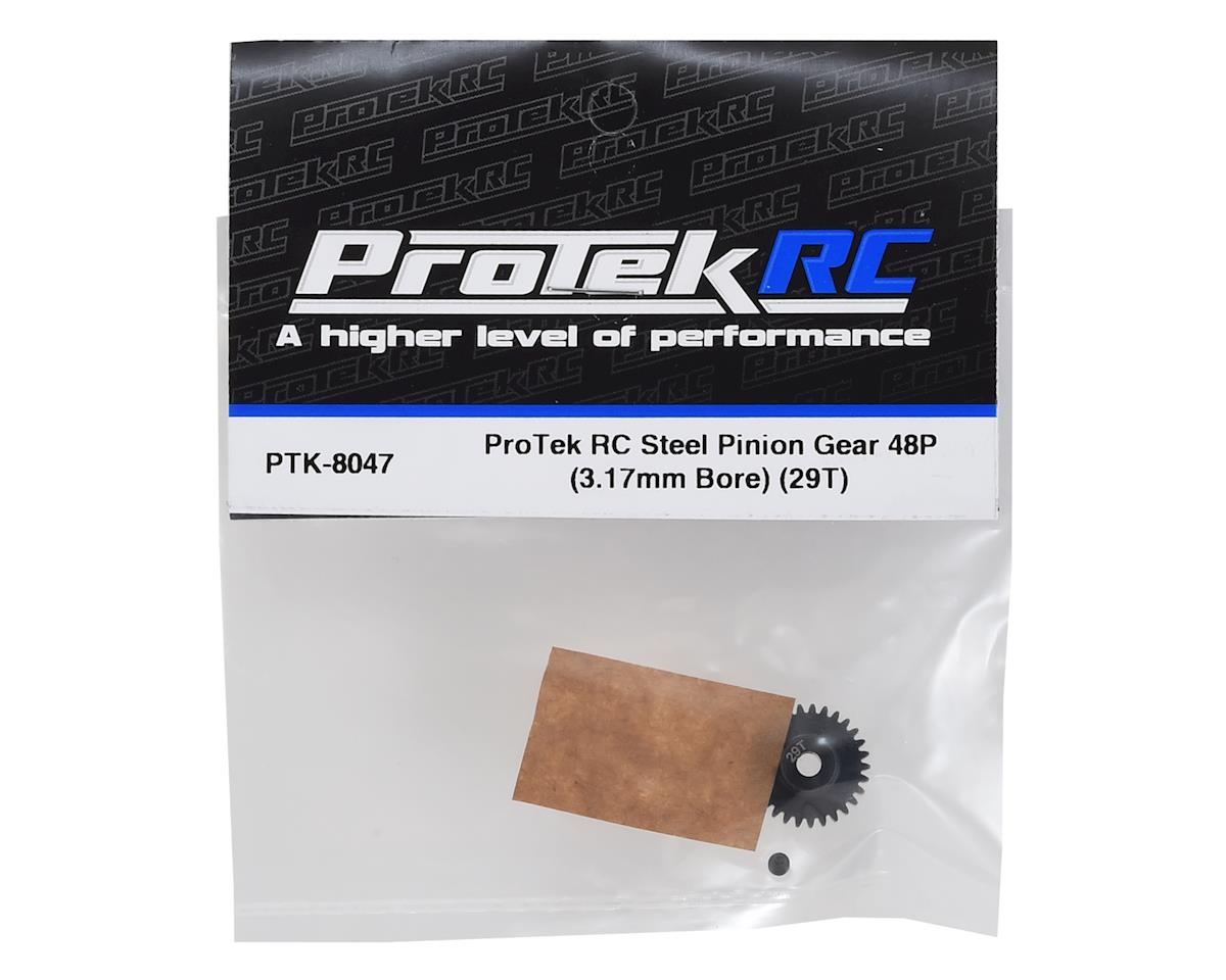 ProTek RC Lightweight Steel 48P Pinion Gear (3.17mm Bore) (29T) - Hobbytech Toys