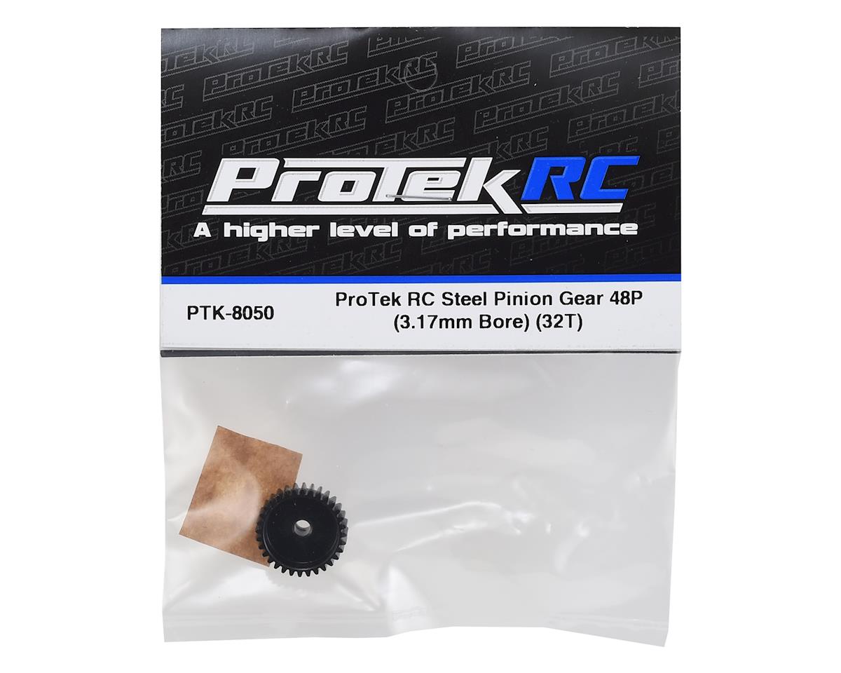 ProTek RC Lightweight Steel 48P Pinion Gear (3.17mm Bore) (32T) - Hobbytech Toys